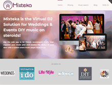 Tablet Screenshot of mixteka.com